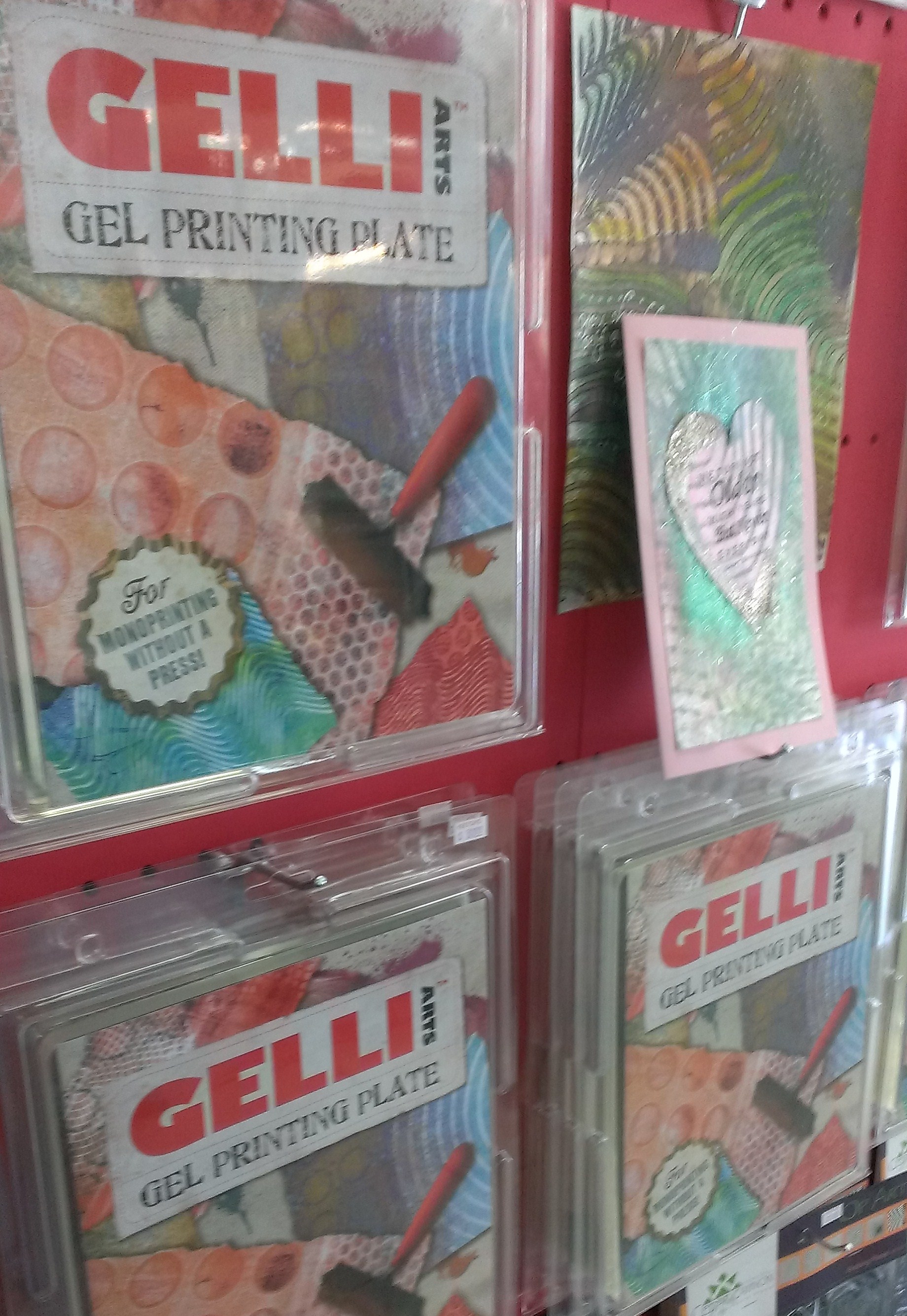 Gelli Arts 4 Round Gel Printing Plate