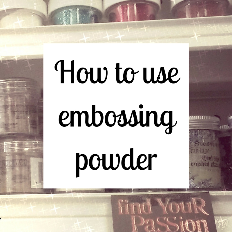 How to Use Embossing Powder, Art Inspiration, Inspiration, Art  Techniques, Encouragement