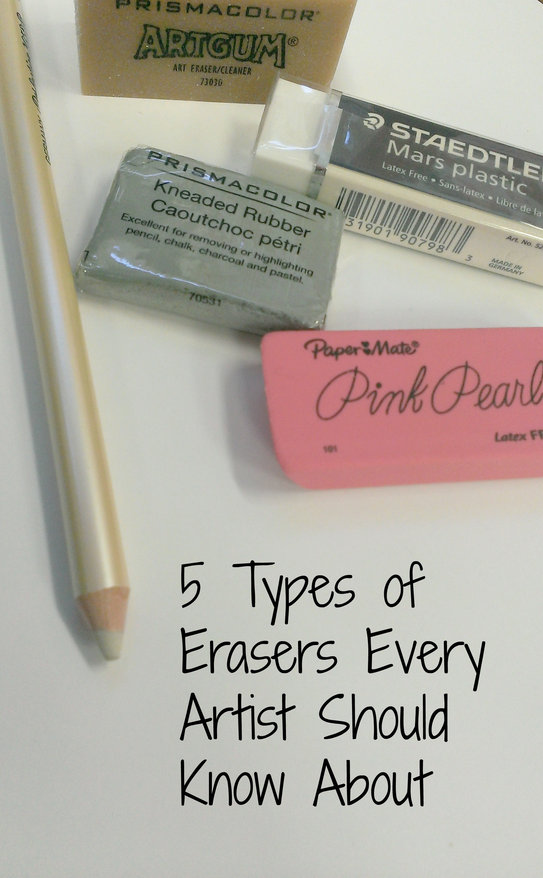 5 Types of Erasers Every Artist Should Know About, Art Inspiration, Inspiration, Art Techniques, Encouragement